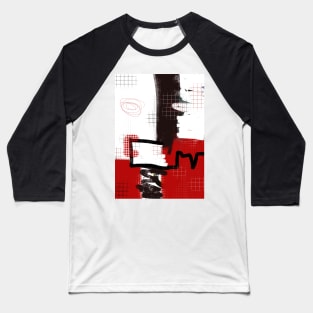 Modern art abstract Baseball T-Shirt